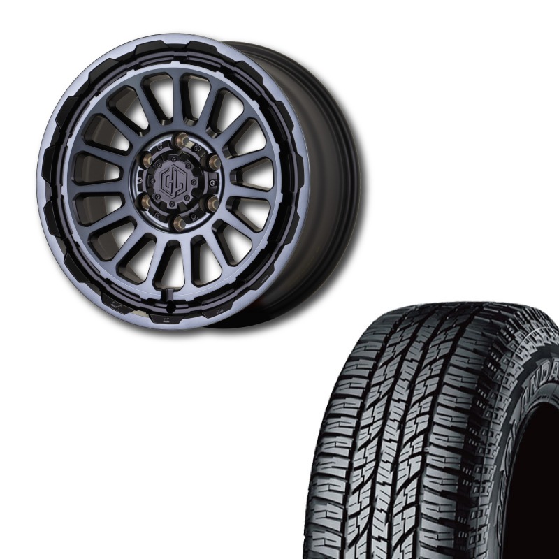 ランクル250 純正ホイール 18インチ 265/65R18 走行500Km トヨタ（TOYOTA） 【新車外し】トヨタ ランドクルーザー250 純正 18in