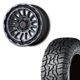 265/65R18 <br>選べるタイヤセット <br>【純正車輌 適合】<br>UNIONRIM TX <br> 18×7.5J +55 139.7 6H MB/MSC <br> ランクル250 ランクル300 <br>4本価格