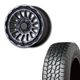 265/70R18 <br>選べるタイヤセット <br>【純正車輌 適合】<br>UNIONRIM TX <br> 18×7.5J +55 139.7 6H MB/MSC <br> ランクル250 ランクル300 <br>4本価格