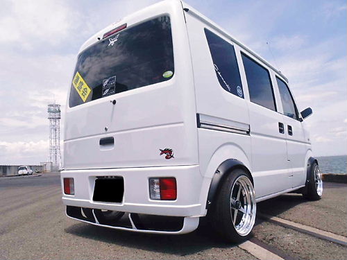 エブリィ　DA64V　エブリー　64V　スリットスポイラー