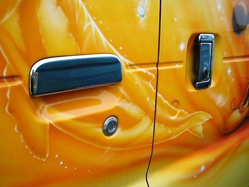 51系　メッキドアハンドルカバー　6ピース