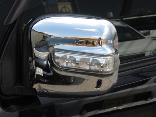 エブリィ　スクラム　DA62W　ワゴン専用　メッキウインカーミラーカバー　Bタイプ　