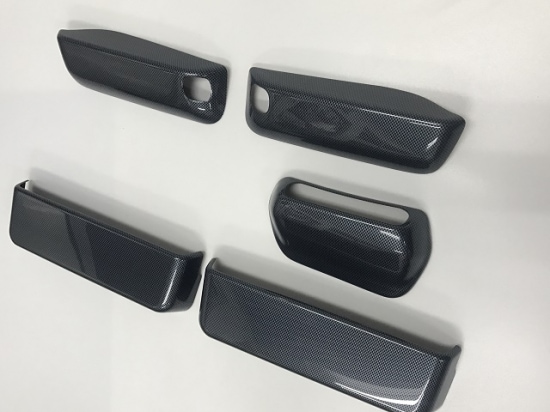 スーパーキャリイ　インテリアサイドパネル5P　カーボン調