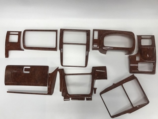 スーパーキャリイ　インテリアパネル14P　新色茶ウッド調