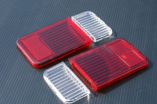 キャリイ　DA16T　スーパークリスタル赤白テールレンズ