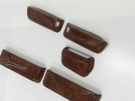 キャリイ　DA16T　インテリアサイドパネル5P　新色茶ウッド調