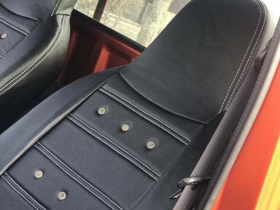 ハイゼットジャンボ200系　シートカバー旧車風