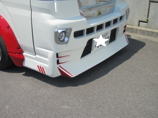 500系　ビリキーノスペシャル　フロントバンパースポイラー
