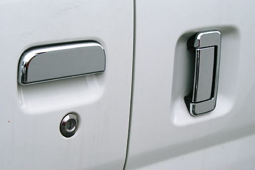 ハイゼットカーゴ　メッキドアハンドルRハッチカバーセット　S320V　S330V　S321V　S331V