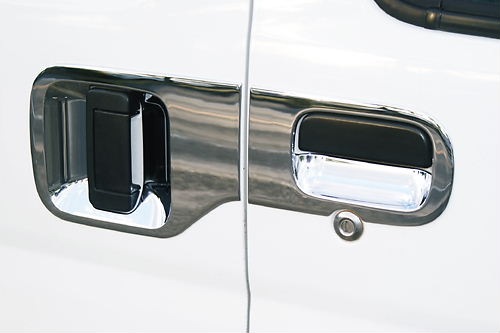 ハイゼットカーゴ　メッキドアハンドル廻りカバー　S320V　S330V　S321V　S331V　用