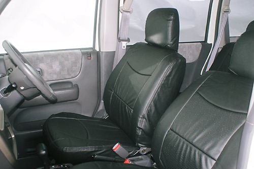 バモス　HM1　HM2　中期　後期　シートカバー　黒