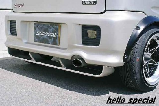 ムーブ　900系　スリットスポイラー