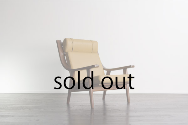 GE530 High back Chair by Hans J Wegner