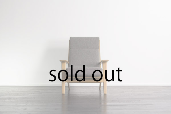 GE290A High back Chair by Hans J Wegner
