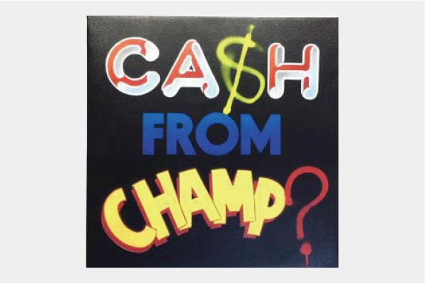 "cash from champ?" (black) designed by kurry