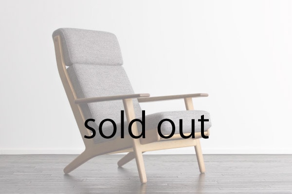 GE290 High back Chair by Hans J Wegner