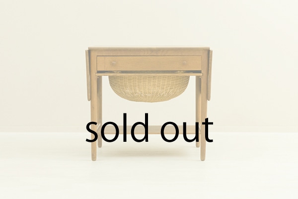AT33 ソーイングテーブル Hans J Wegner オーク 北欧家具 通販