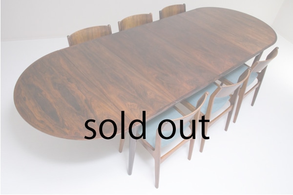 Model227 Dining Table by Arne Vodder