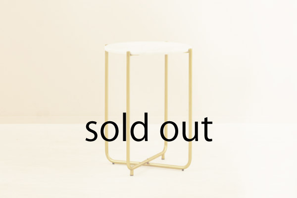Side Table Timpa Marble White