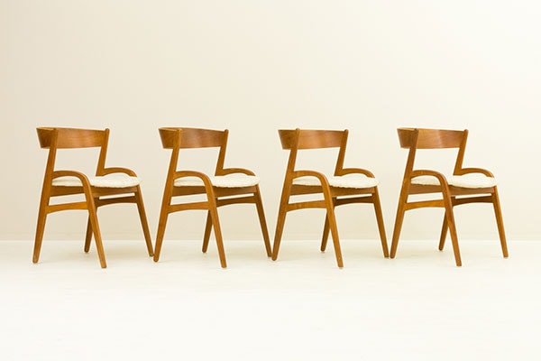 Dining Chair 4脚set ローズウッド 北欧家具 通販 CLOVERSKY