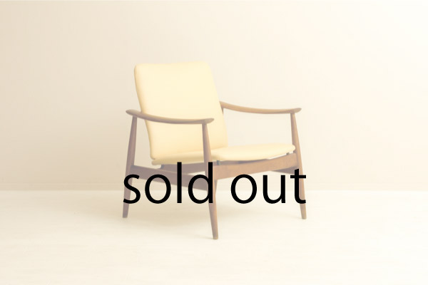 FD138 Easy Chair by Finn Juhl チーク レザー 北欧家具 通販