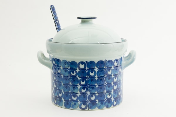 ������륳�ڥ�ϡ����� �ƥͥ� �ѥ���ܥ�����졼�ɥ륻�åȡ�Royal Copenhagen Tenera Punch Bowl with Ladle��Grete Helland-Hansen �ǥ������̲�������ơ�����