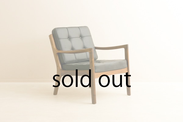 #166 Easy chair by Ole Wanscher