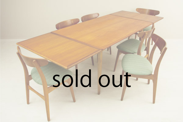 AT312 Dining Table by Hans J Wegner