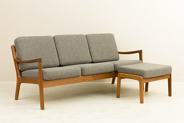 Ole Wanscherʥ졦󥷥㡼 #169 3 Seater Sofa + Ottoman ̲ơե | ࡦͳݤ