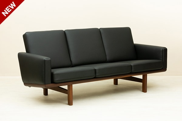Hans J. Wegner�ʥϥ󥹡�J���������ʡ��� GE235 Teak 3 Seater Sofa �̲�������ơ������ե� | 1950ǯ�塦�������ࡦ�����ޡ����ͳݤ�
