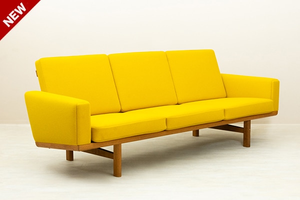 ウェグナー　ソファ　GE236 ハンス・ウェグナー GE236 ソファ オーク 北欧ビンテージ家具CLOVERKY