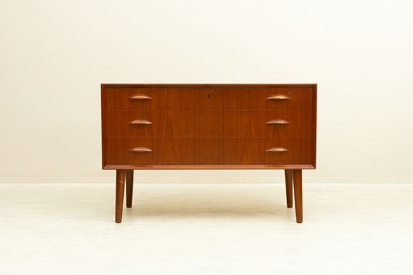 ǥޡ  3ʥȡ3-Drawer Teak Chest with Divider from Denmark̲ơݵӡѥȥ