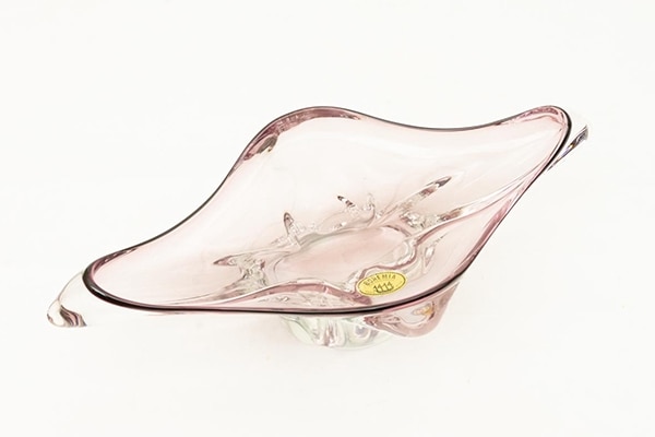 ơ 饹ȥ쥤Vintage Glass Tray ̲ƥꥢ ץ졼