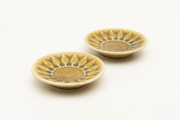 Jens H. Quistgaard Relief Dish Set��Ʀ�� �������ȥ��� ��꡼�� ��Kronjyden���ǥ�ޡ����˾���  2�ĥ��å�