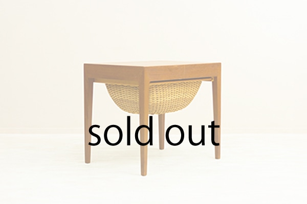 Sewing Table by Severin Hansen Jr�ʥ��֥�󡦥ϥ󥻥�ˡå������󥰥ơ��֥� �����ɥơ��֥� �̲�������ơ��� �ǥ�ޡ����� ��Ǽ�ȶ� ��������