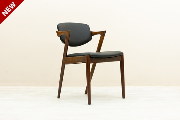 アームチェア オーク レザー 北欧家具 通販 CLOVERSKY/クローバースカイ