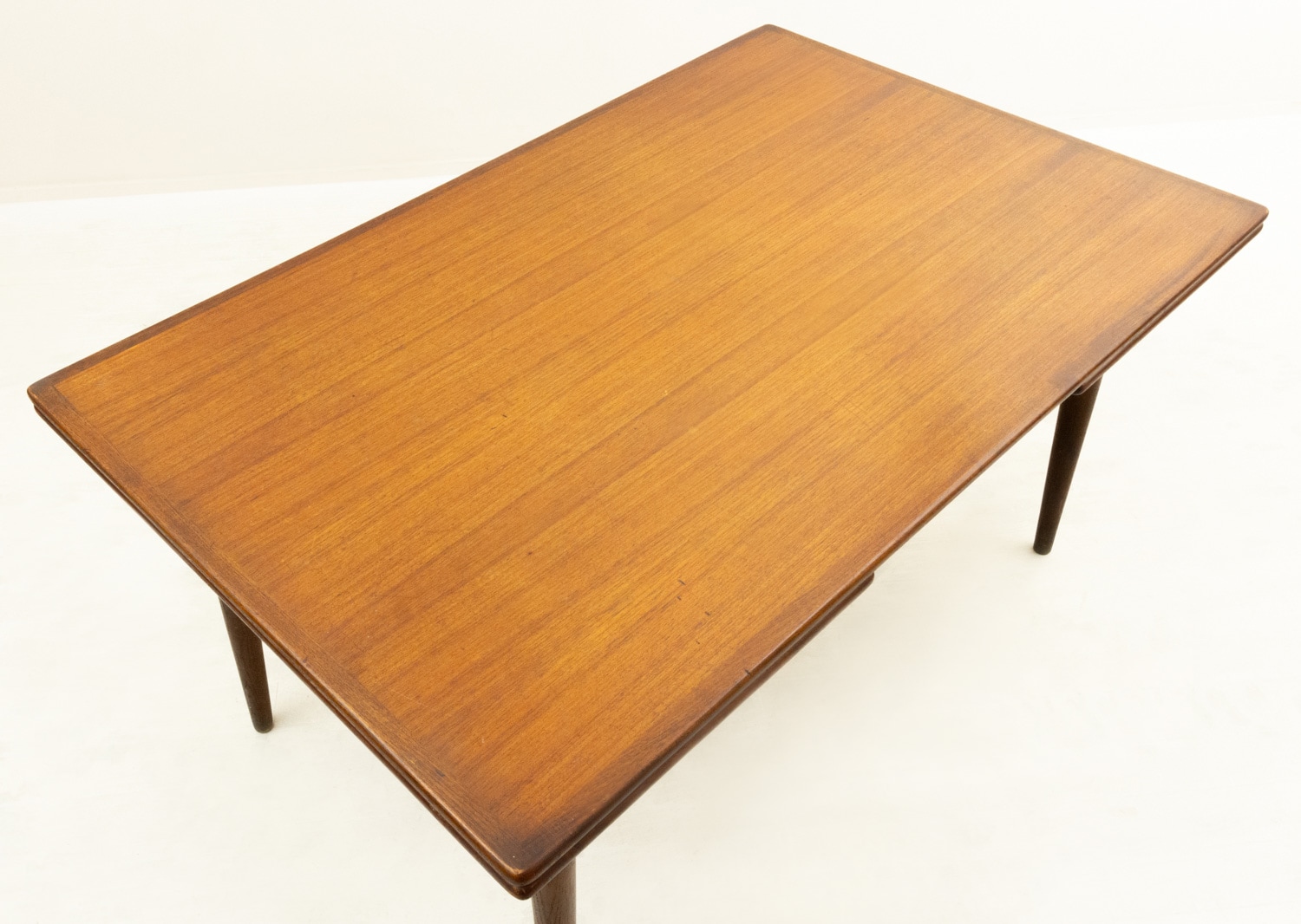 木製クラシックテーブル ブラウン　アンテァーク Hans J Wegner AT312 ダイニングテーブル チーク 北欧家具 通販