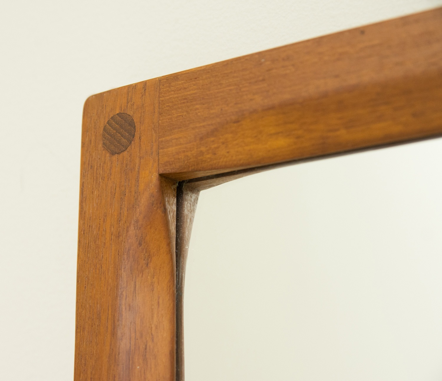 #166 Teak Mirror by Aksel Kjersgaard