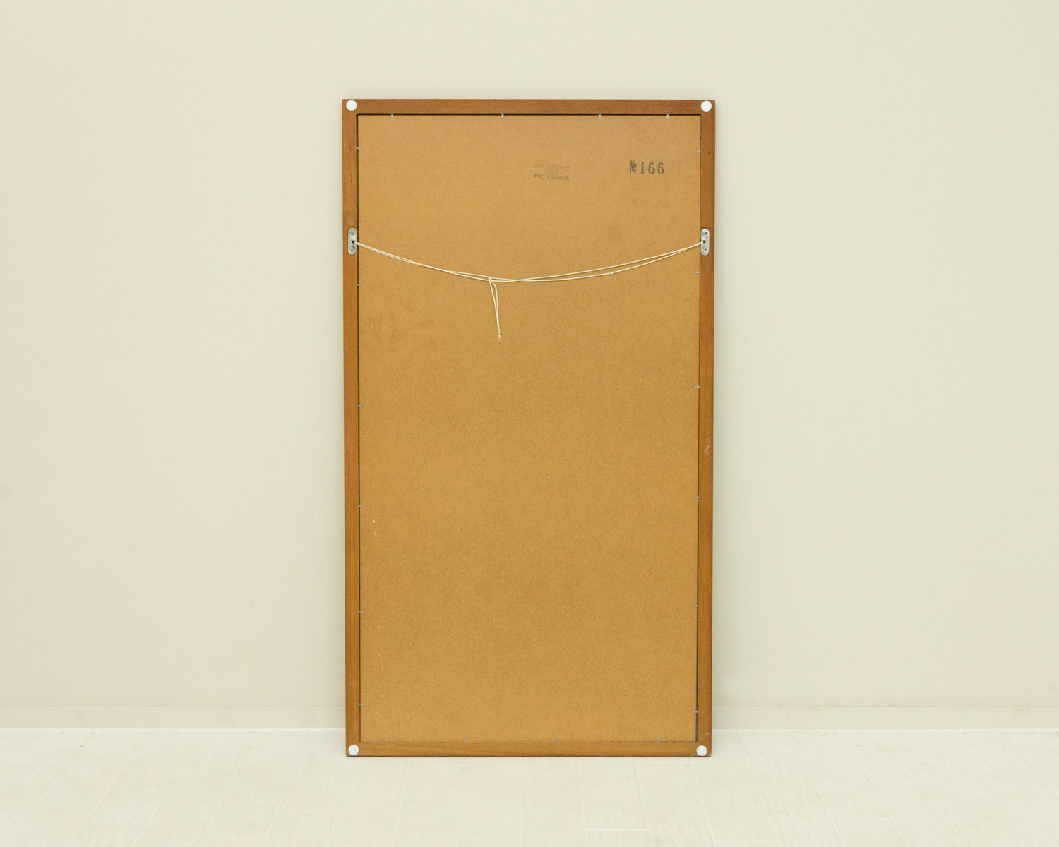 #166 Teak Mirror by Aksel Kjersgaard