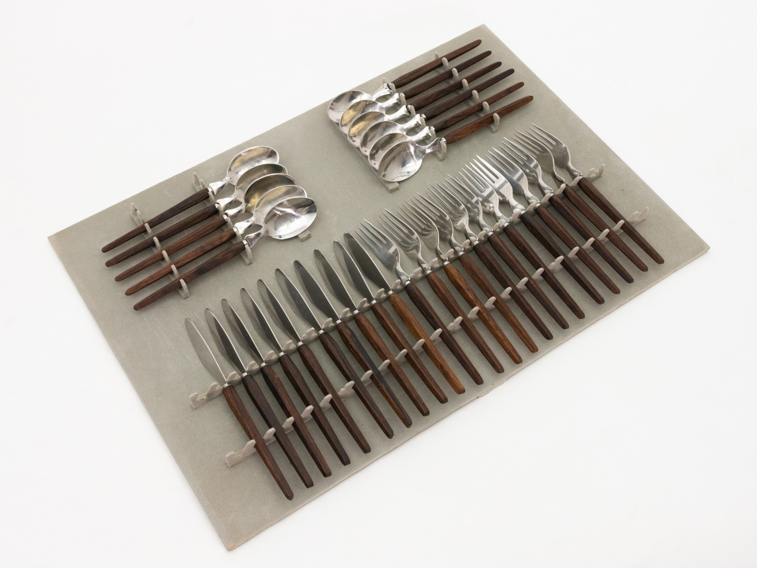 Rosewood Cutlery Set & Teak Box