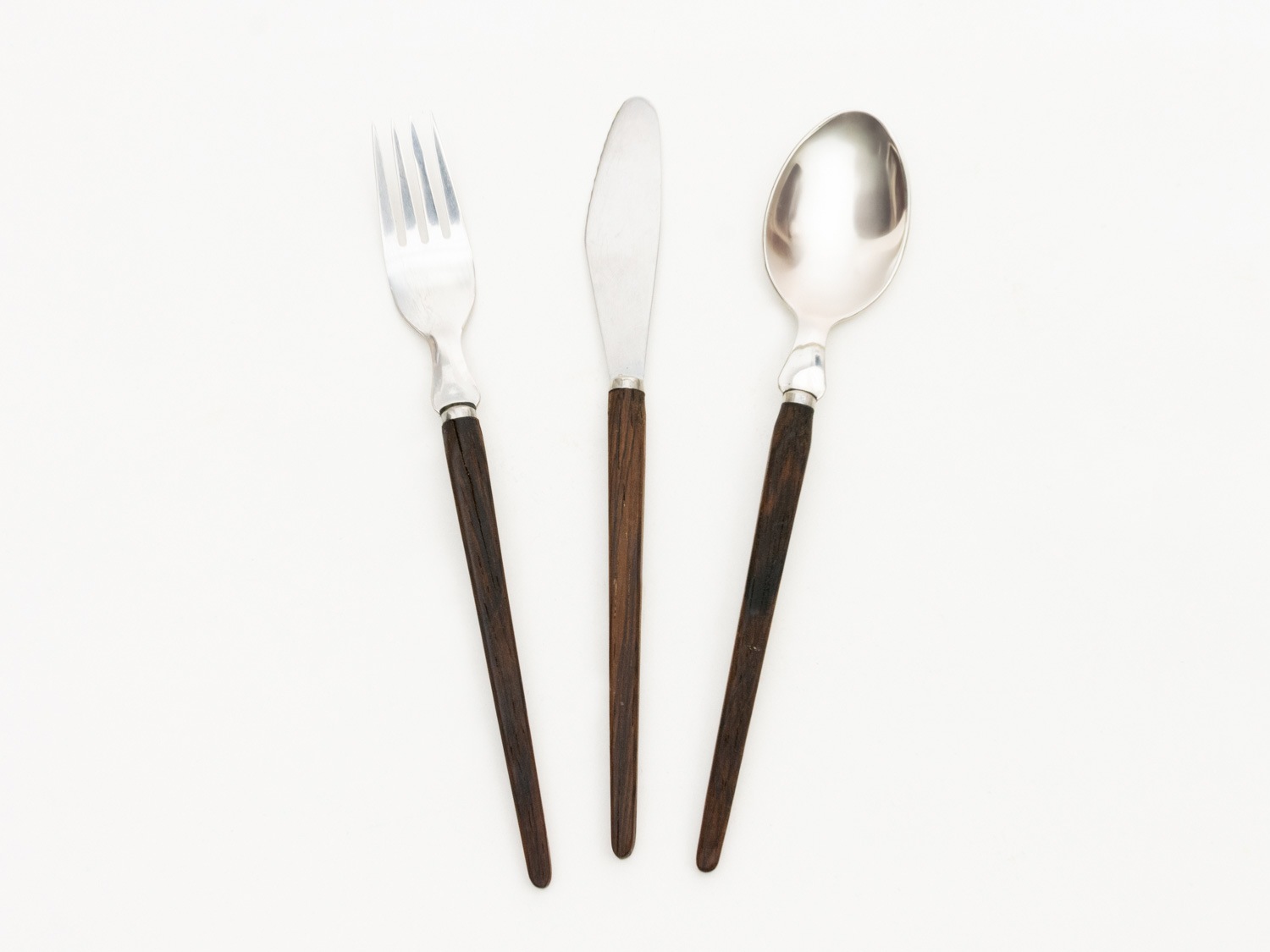 Rosewood Cutlery Set & Teak Box