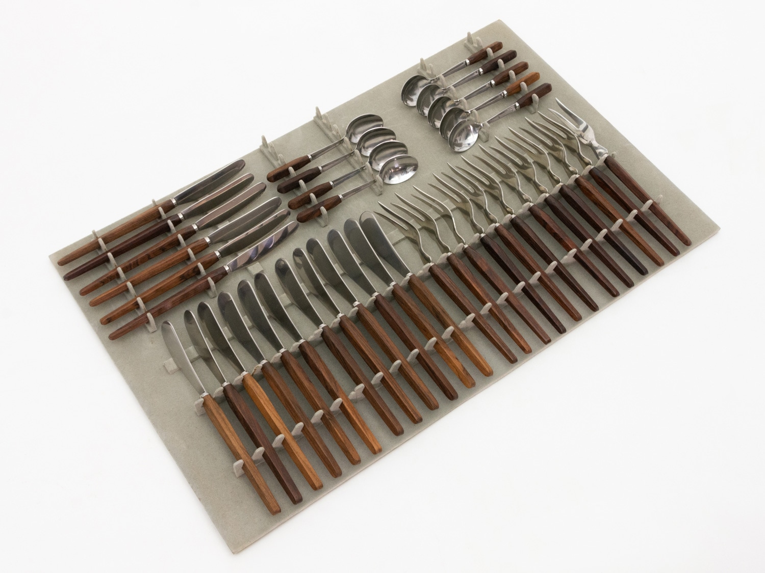 Rosewood Cutlery Set & Teak Box