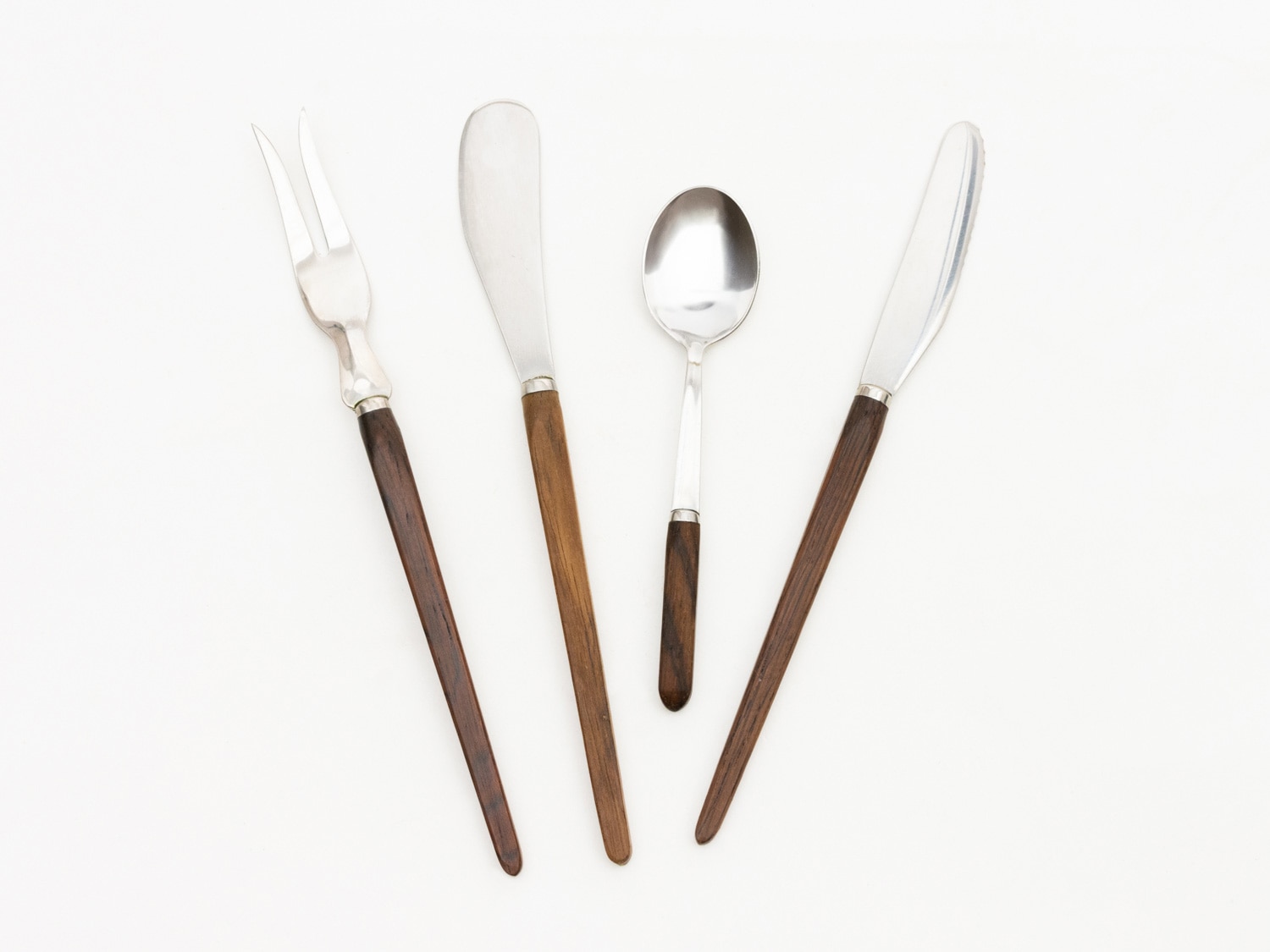 Rosewood Cutlery Set & Teak Box