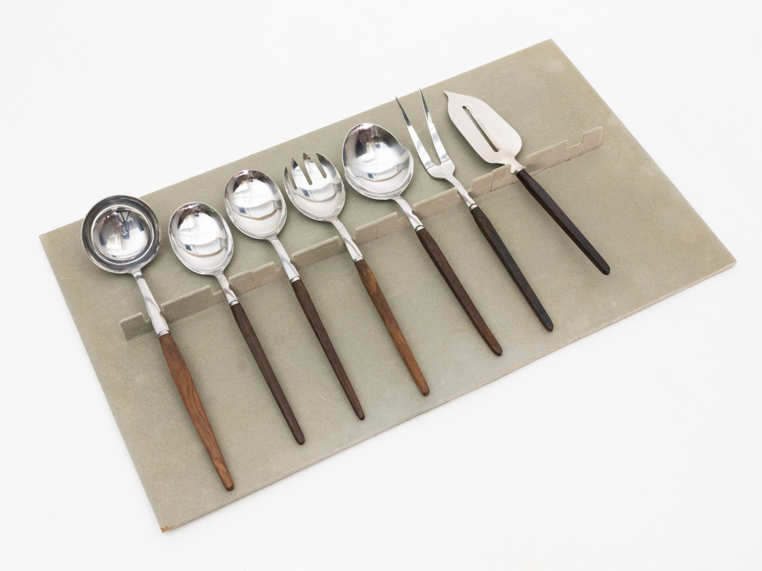 Rosewood Cutlery Set & Teak Box