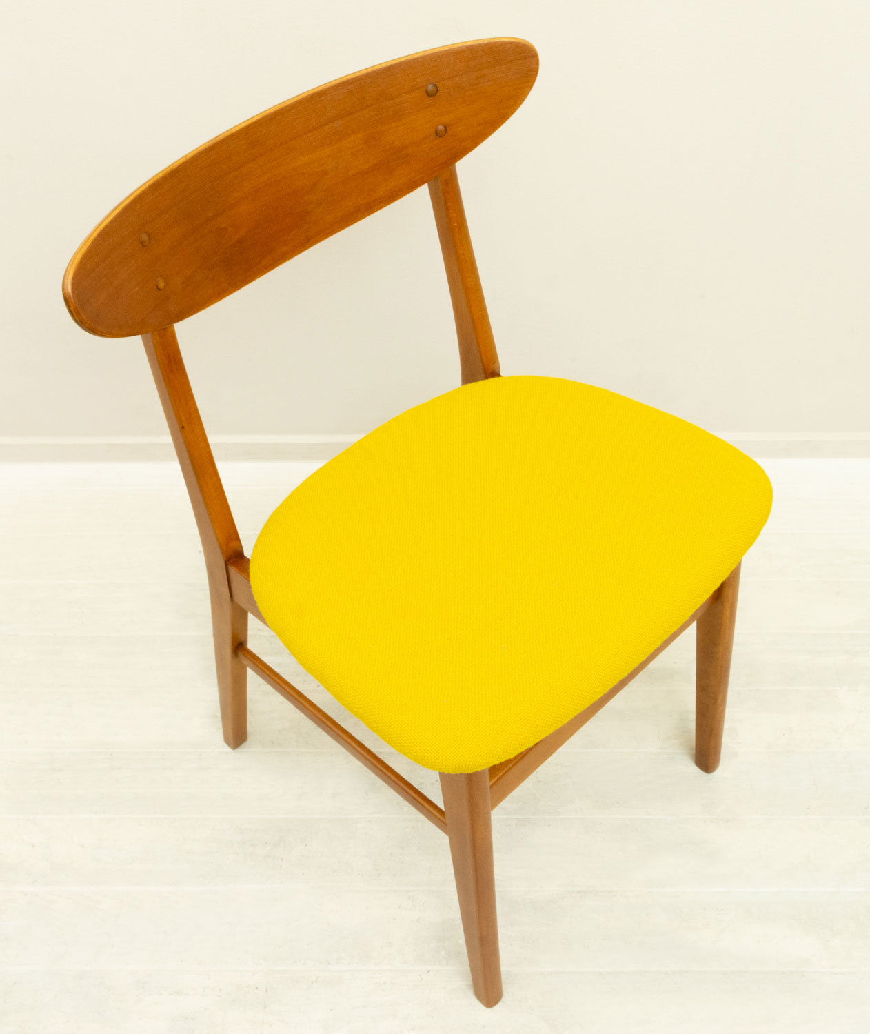 ��4�ӥ��åȡۥ����˥󥰥����� �̲�������ơ��� �������� �ʥǥ�ޡ������ˡ�Scandinavian Vintage Teak Dining Chairs – Set of 4, Denmark