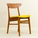 ��4�ӥ��åȡۥ����˥󥰥����� �̲�������ơ��� �������� �ʥǥ�ޡ������ˡ�Scandinavian Vintage Teak Dining Chairs – Set of 4, Denmark