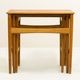 AT40 Nest Table by Hans J. Wegner�ʥϥ󥹡�J���������ʡ��ˡåͥ��ȥơ��֥� �������� �̲�������ơ��� �����ɥơ��֥� �ǥ�ޡ�����