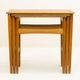 AT40 Nest Table by Hans J. Wegner�ʥϥ󥹡�J���������ʡ��ˡåͥ��ȥơ��֥� �������� �̲�������ơ��� �����ɥơ��֥� �ǥ�ޡ�����