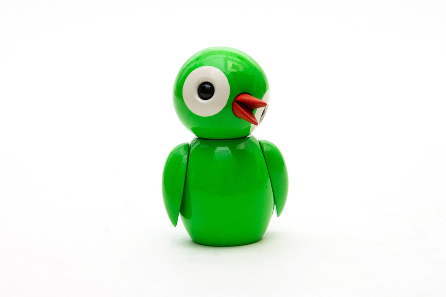 確認用 ペリカン 小物入れ 毛づくろいをする水鳥 バードオブジェ