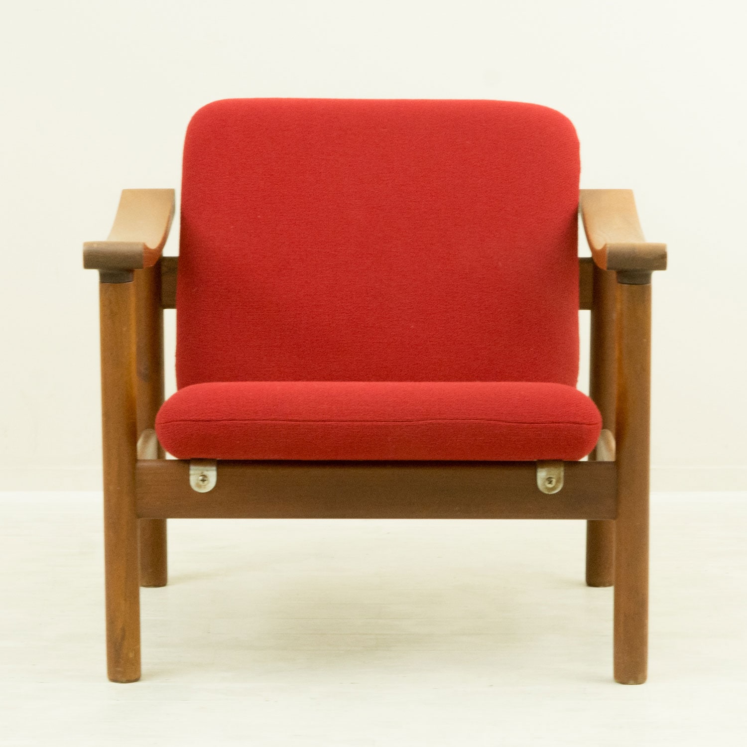 GE280 Teak Easy Chair by Hans J Wegner